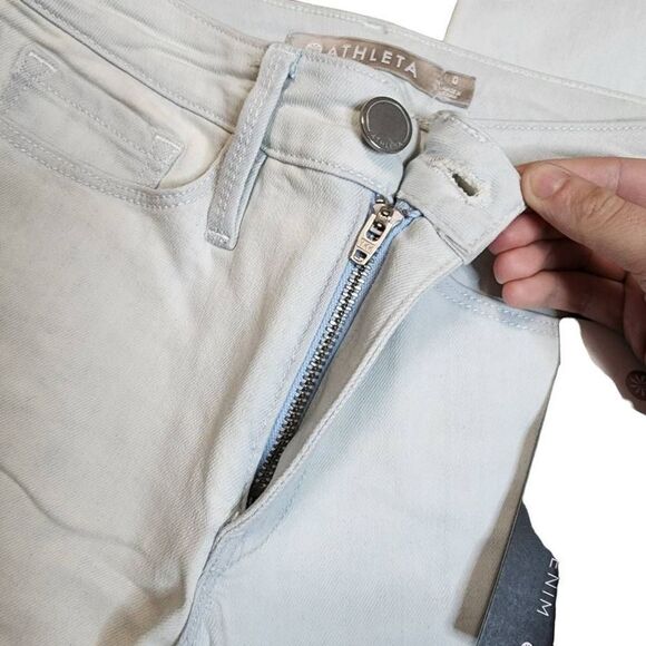 Athleta NWT Size 0 Sculptek Skinny Jean Biscayne Wash - Picture 6 of 13